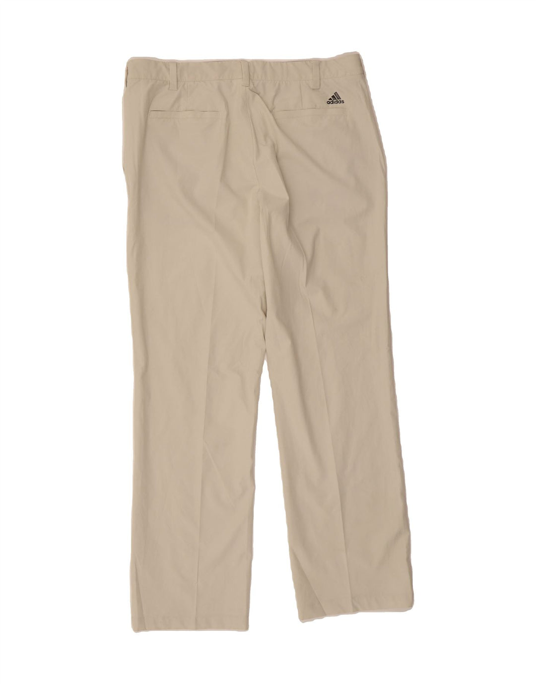 ADIDAS Mens Straight Chino Trousers W36 L32 Grey Polyester Vintage Adidas and Second-Hand Adidas from Messina Hembry 