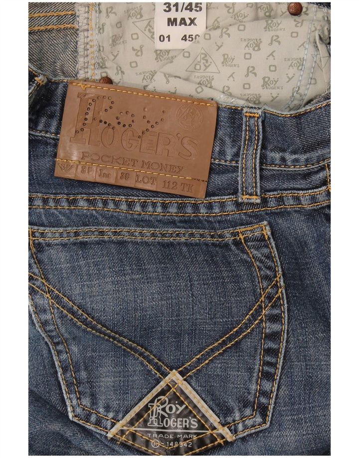 Jeans slim da donna Roy Rogers W31 L31 cotone blu