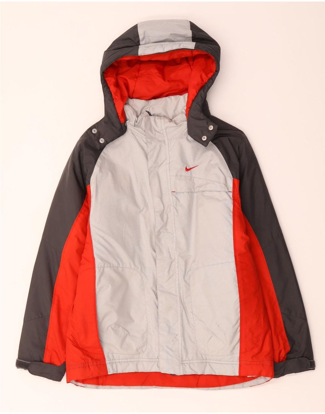 Giacca a vento grafica Nike da ragazzo 12-13 anni grande multicolore