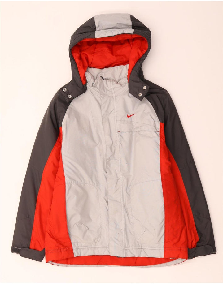 Giacca a vento grafica Nike da ragazzo 12-13 anni grande multicolore