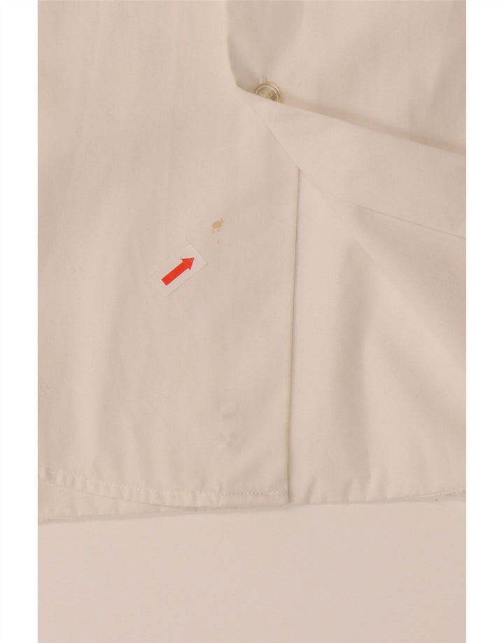 HUGO BOSS Mens Slim Fit Shirt Size 15 1/2 40 Medium White Cotton Vintage Hugo Boss and Second-Hand Hugo Boss from Messina Hembry 