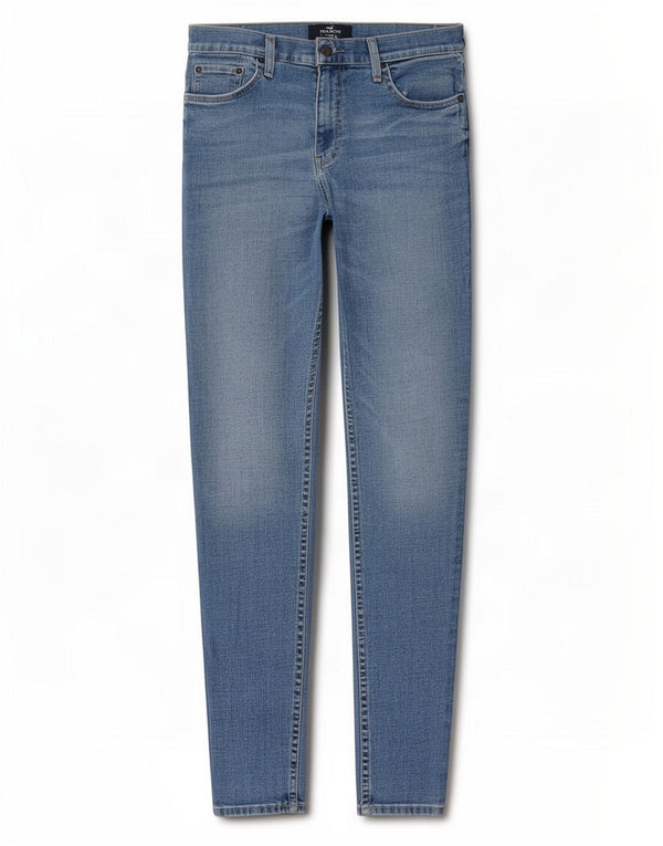 Jeans skinny Hollister da donna W34 L34 cotone blu