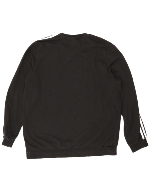 Felpa da uomo Adidas Jumper XL in cotone nero