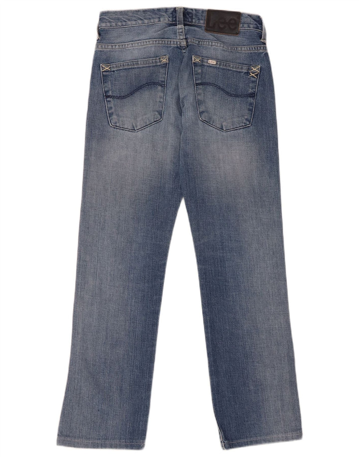 Jeans dritti Lee Knox da donna W28 L28 cotone blu
