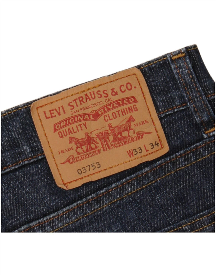 Jeans slim da uomo Levi's W33 L30 Blu navy