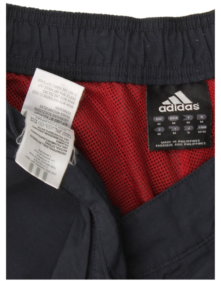 Pantaloni cargo da uomo Adidas Joggers medi W32 L31 blu navy in poliammide