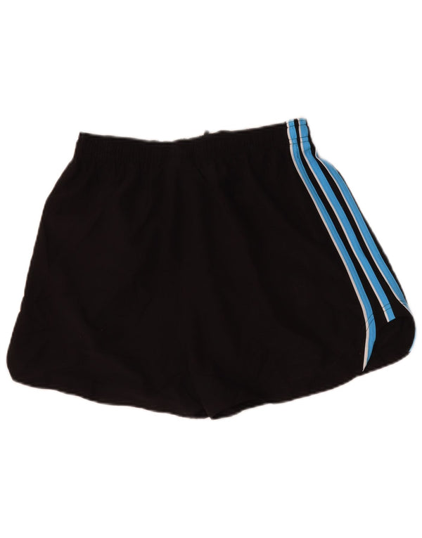 Pantaloncini sportivi da donna Adidas UK 16 Large Nero Poliestere