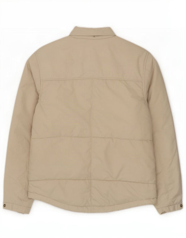 Giacca imbottita oversize Nike da donna US 4/6 Small Beige Poliestere