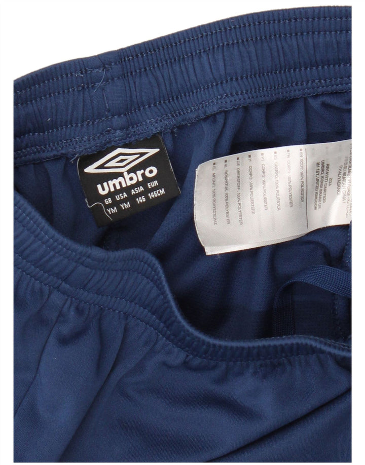 Pantaloncini sportivi da bambino Umbro 9-10 anni medio poliestere blu navy