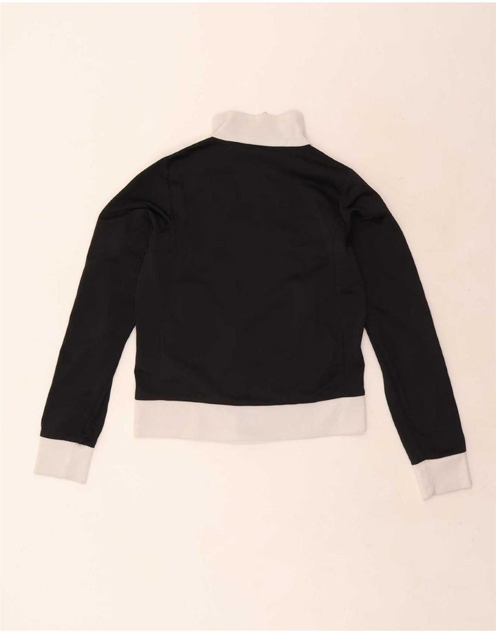 Tuta intera da donna Nike UK 8/10 Small Nero Colourblock Poliestere