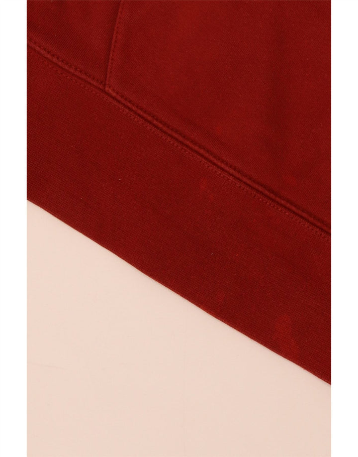 Maglione con cappuccio dalla vestibilità standard da uomo LEVI'S piccolo in cotone rosso