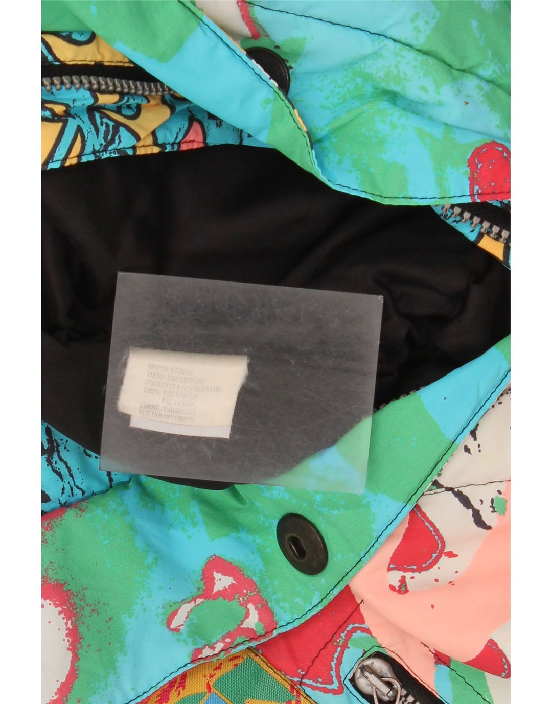 Tuta da sci grafica oversize da donna Elho EU 40 media multicolore