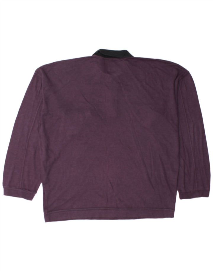 Maglione da uomo con collo a polo XL