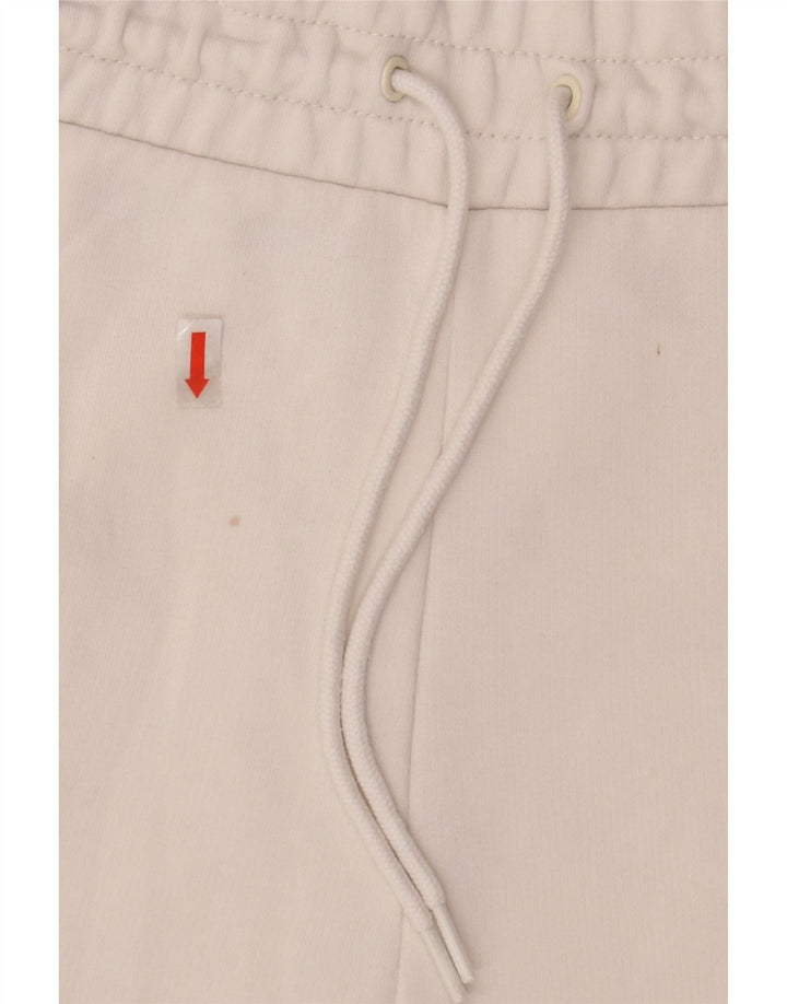 PUMA Womens Sport Shorts UK 14 Large  White Vintage Puma and Second-Hand Puma from Messina Hembry 