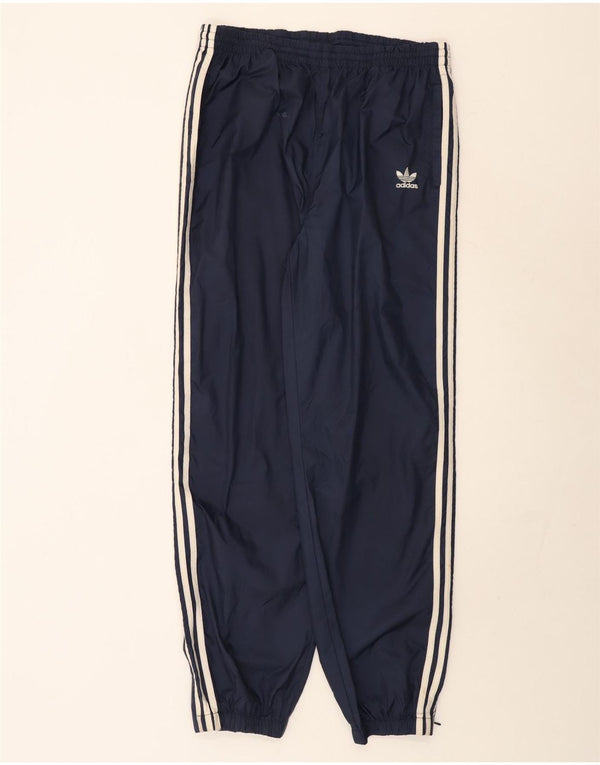 Pantaloni da tuta da uomo Adidas Joggers grandi in nylon blu navy