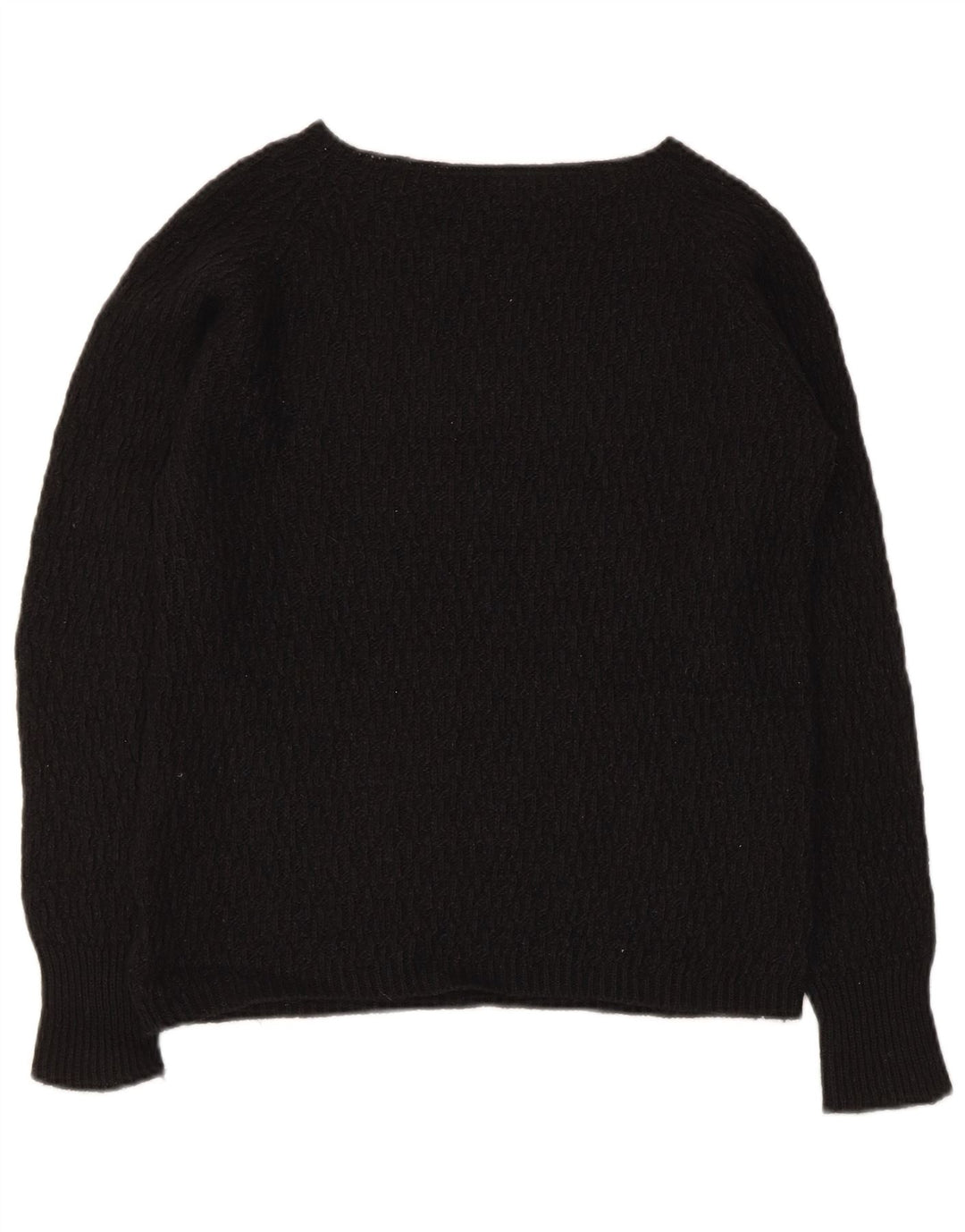 Maglione maglione con scollo a barca da donna Gas UK 8 piccolo nero