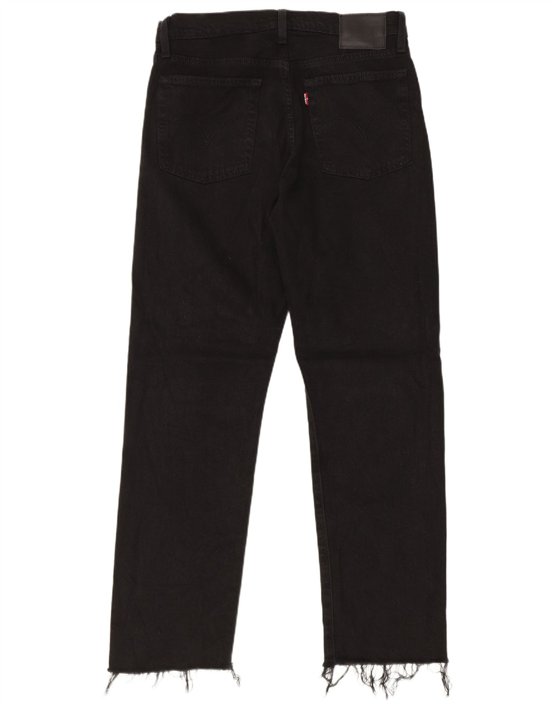 Jeans dritti Wedgie da donna Levi's W27 L28 cotone nero