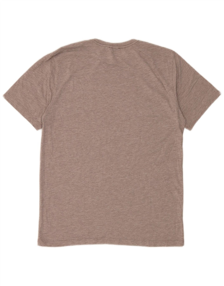 T-shirt da uomo Reiss Top marrone medio chiazzato