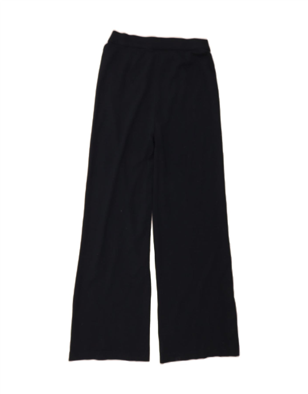 MARKS & SPENCER Womens Tracksuit Trousers UK 12 Medium  Navy Blue Viscose Vintage Marks & Spencer and Second-Hand Marks & Spencer from Messina Hembry 