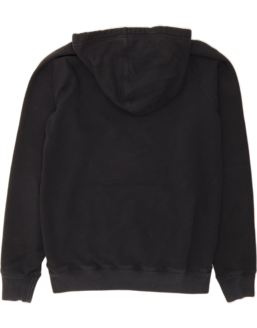 JACK WILLS Mens Graphic Hoodie Jumper Medium Black Cotton Vintage Jack Wills and Second-Hand Jack Wills from Messina Hembry 