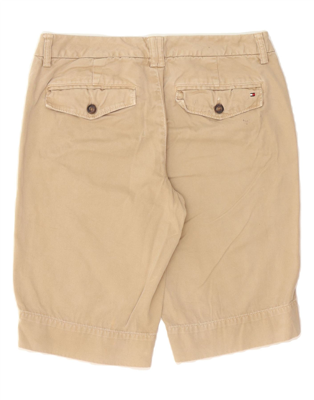 TOMMY HILFIGER Womens Chino Shorts US 6 Medium W32  Beige Cotton Vintage Tommy Hilfiger and Second-Hand Tommy Hilfiger from Messina Hembry 