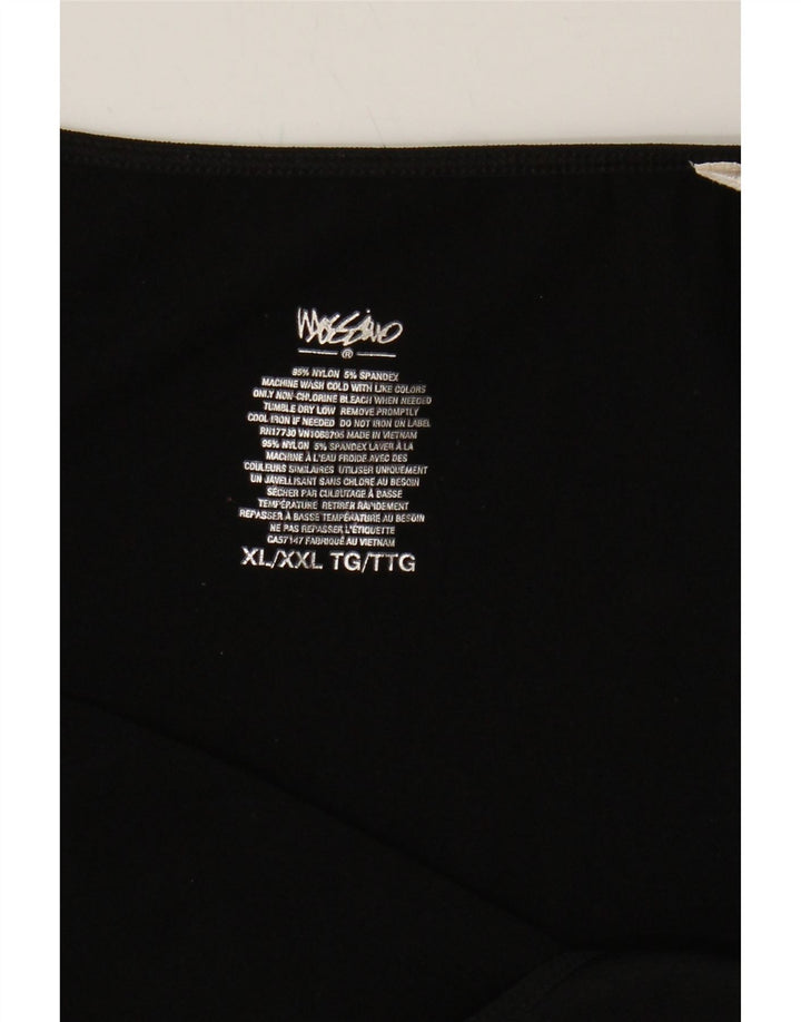 MOSSIMO Womens Slip Dress UK 18 XL Black Nylon Vintage Mossimo and Second-Hand Mossimo from Messina Hembry 