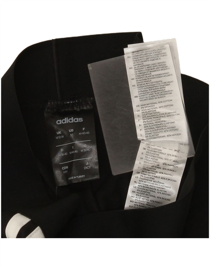 Leggings Adidas da donna UK 12/14 cotone nero medio