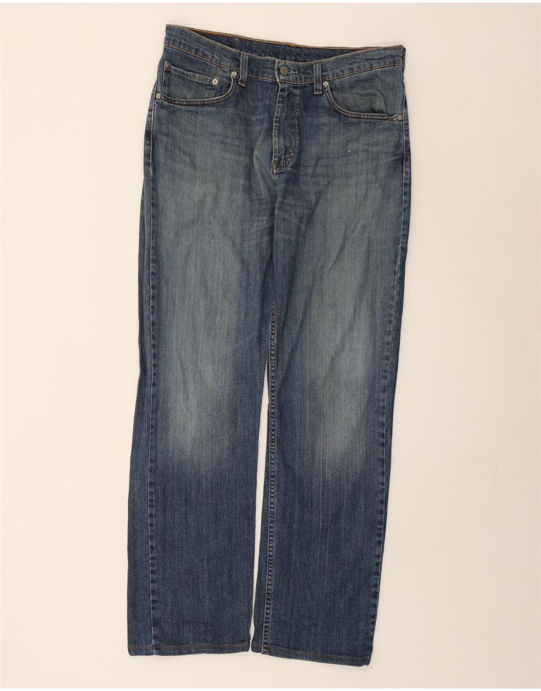 Levi's Uomo 752 Jeans dritti W33 L31 Cotone Blu