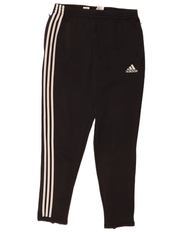 Pantaloni da tuta da uomo Adidas UK 46/48 XL Poliestere nero