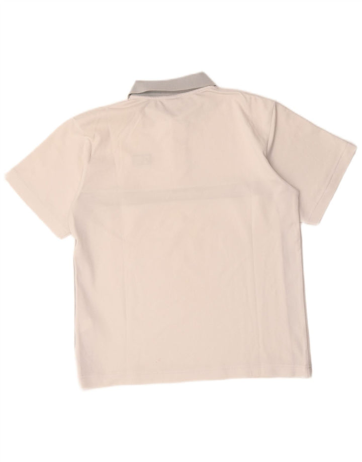 Polo Fila da bambino 11-12 anni in poliestere color block bianco medio