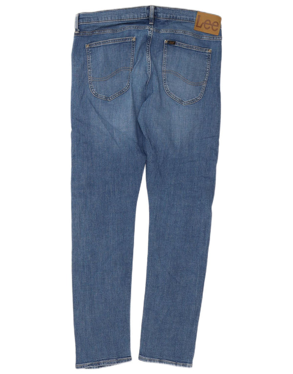Jeans slim da uomo Lee W34 L32 cotone blu