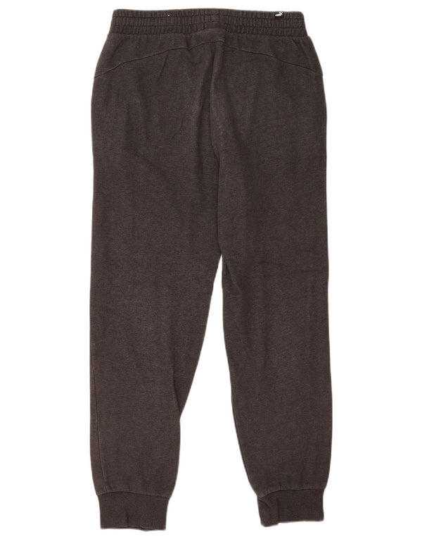 Pantaloni da tuta da uomo Puma Joggers piccoli in cotone grigio