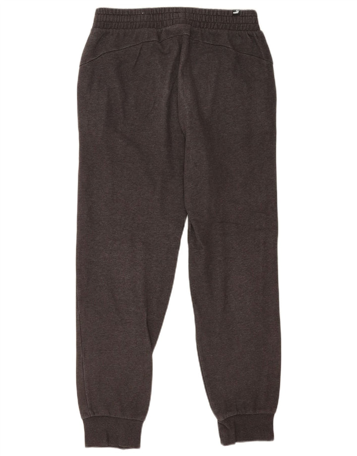 Pantaloni da tuta da uomo Puma Joggers piccoli in cotone grigio