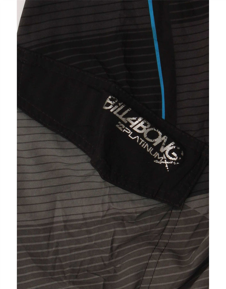 Pantaloncini da bagno grafici da uomo Billabong Poliestere geometrico nero medio