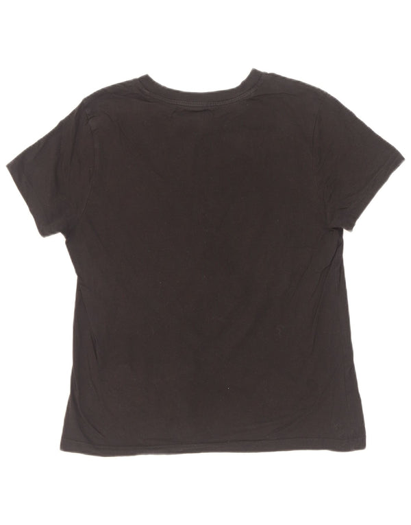 T-shirt grafica da donna Vans Top UK 12 Medium Black Cotton
