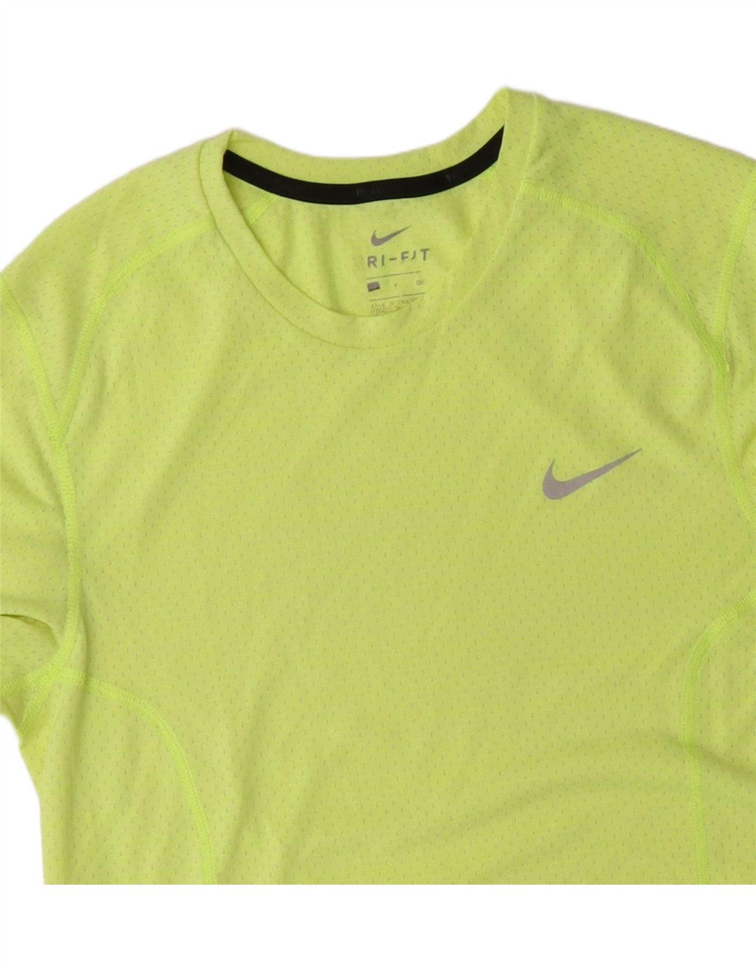 T-shirt Nike Dri Fit da uomo piccola gialla