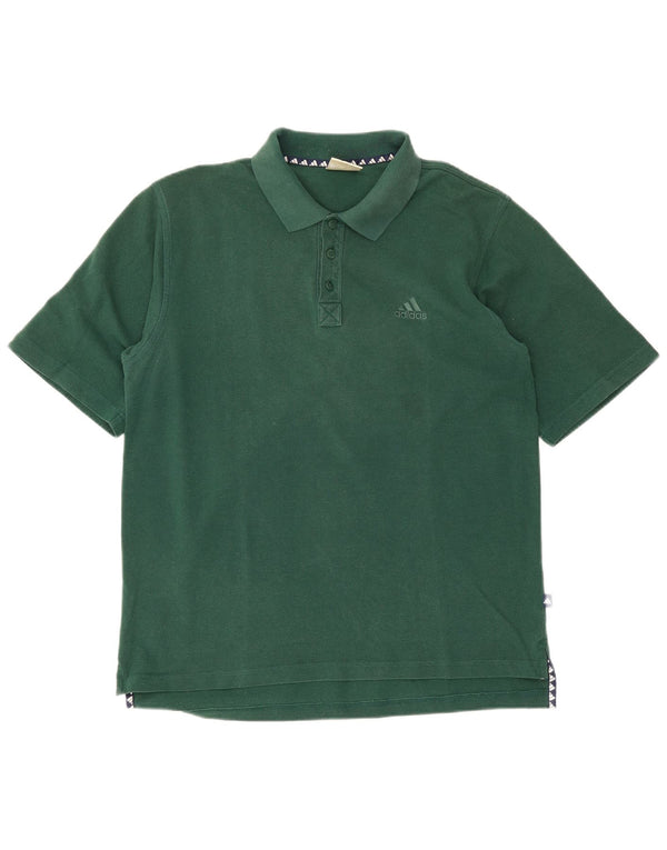 Polo Adidas da uomo grande verde