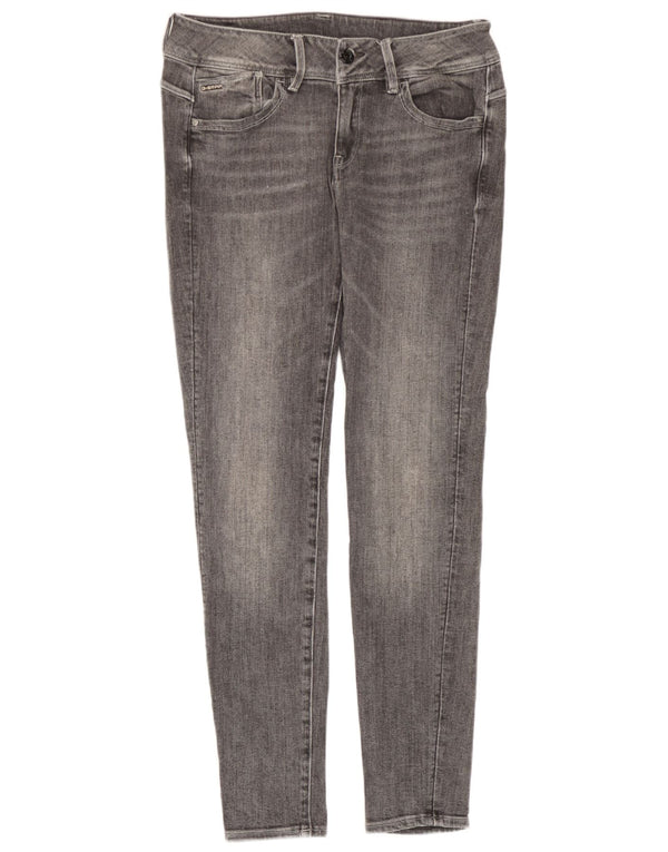 Jeans skinny da donna G-Star W29 L32 cotone grigio