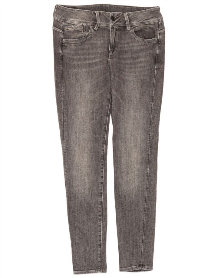 Jeans skinny da donna G-Star W29 L32 cotone grigio