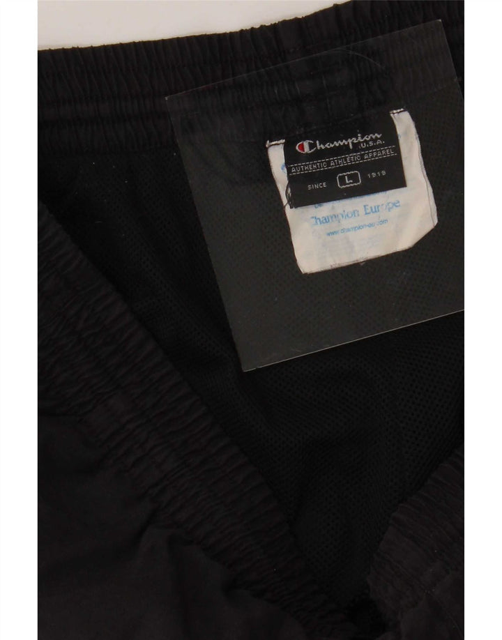 Pantaloni da tuta da uomo Champion Large in poliestere grigio