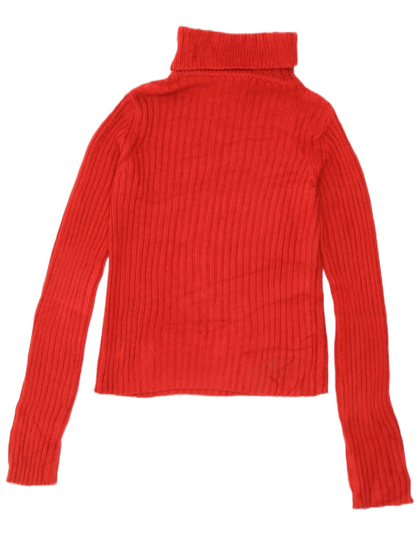 Maglione maglione a collo alto da donna Replay UK 12 rosso medio