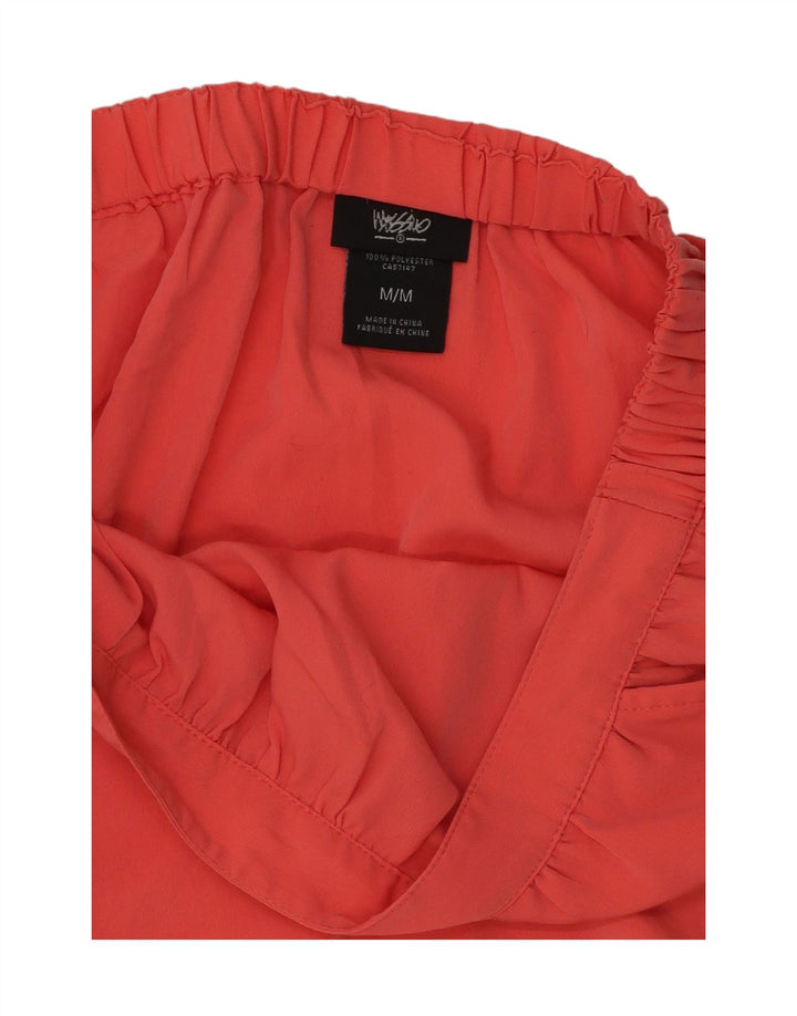 MOSSIMO Womens A-Line Skirt Medium W28  Red Colourblock Polyester