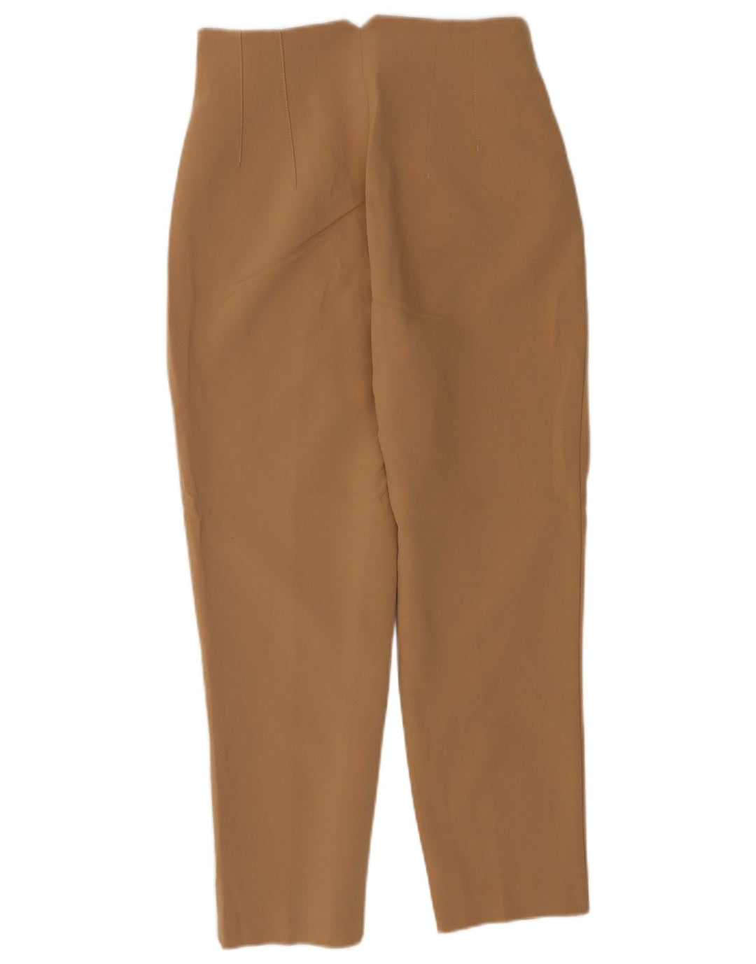 Pantaloni casual affusolati da donna Zara piccoli W26 L26 poliestere marrone