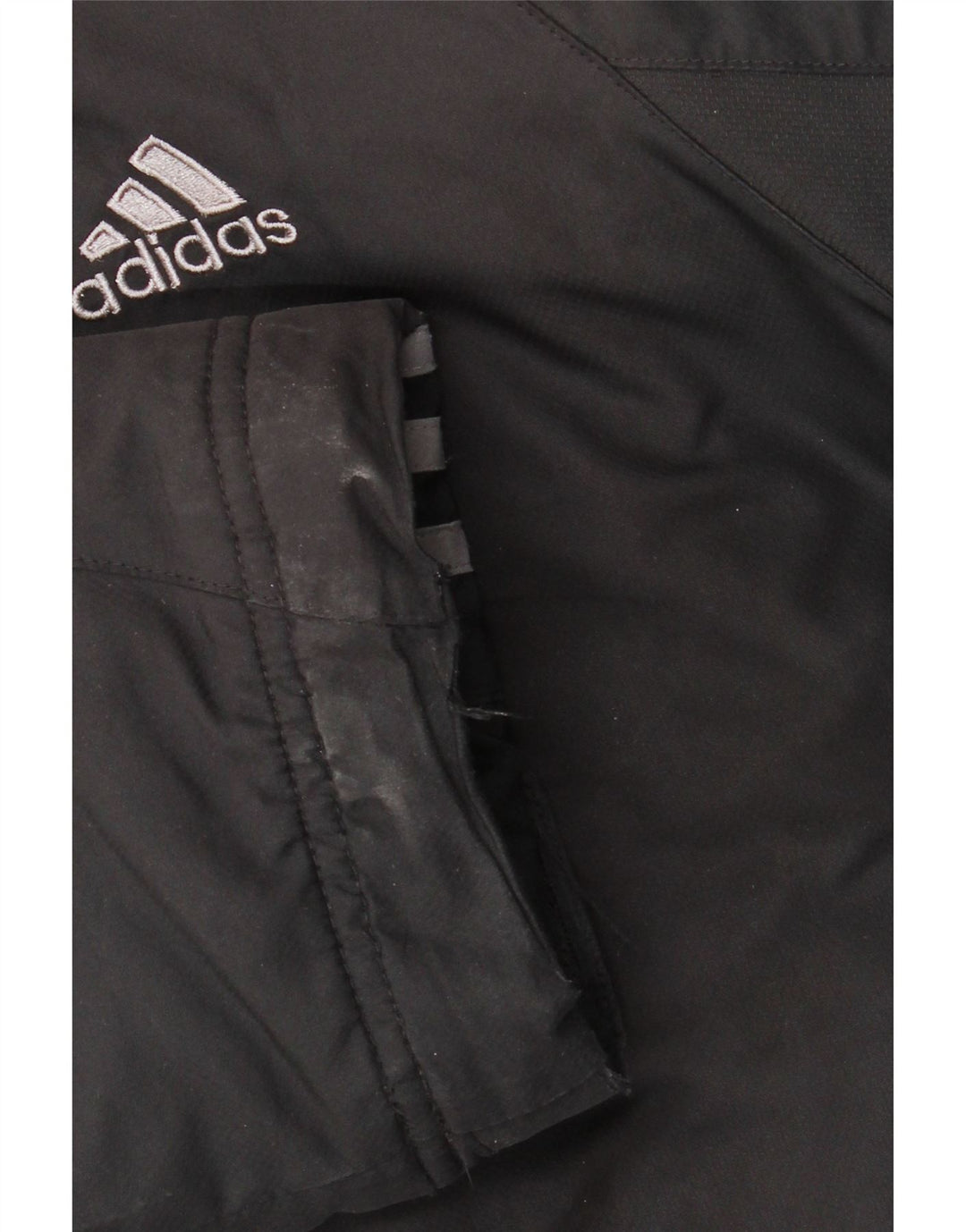 Giacca a vento da uomo ADIDAS UK 40 grande poliestere nero