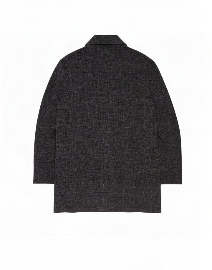 Soprabito aperto da uomo Zara UK 44 2XL Poliestere chiazzato grigio