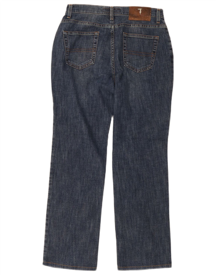 Jeans Straight Donna Trussardi W27 L27 Blu Cotone