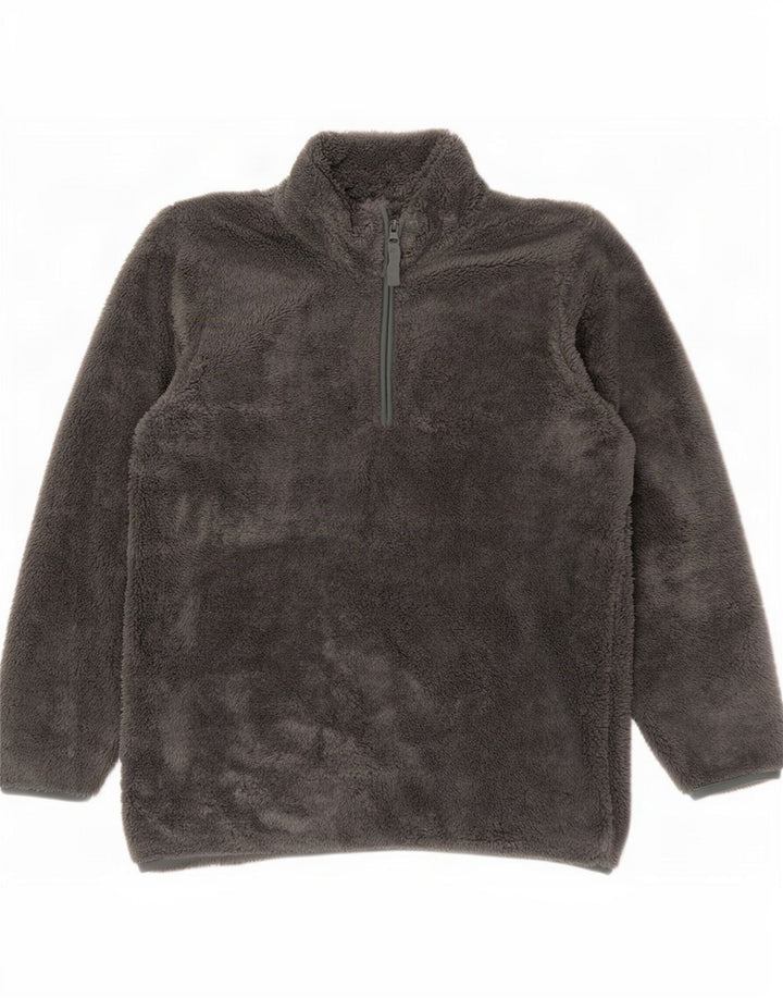 Maglione in pile da donna con collo e zip Mountain Warehouse UK 18 XL Poliestere grigio