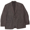 Giacca blazer da uomo a 2 bottoni CHAPS UK 44 2XL Lana grigia