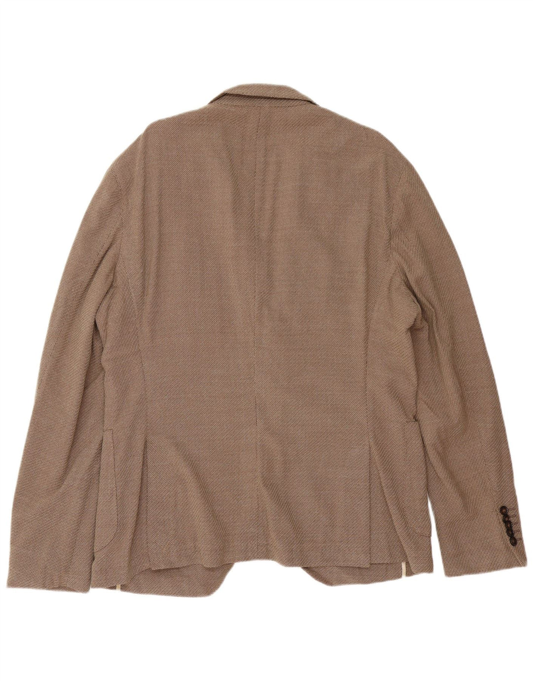 Giacca blazer da uomo slim fit a 2 bottoni Hugo Boss EU 56 3XL lana vergine marrone