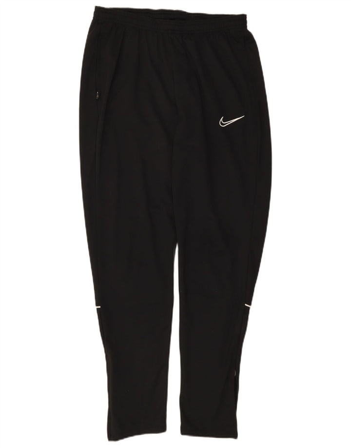 Pantaloni da tuta Nike Dri Fit da uomo, poliestere nero medio